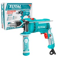 TALADRO PERCUTOR ATORNILLADOR 810W INDUSTRIAL TOTAL TG1081316
