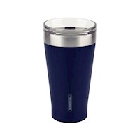 Vaso Térmico de Acero con tapa 500 ml Azul Exata - Tramontina 10167029