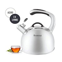 TETERA FINEZZA FF-T0040 DE ACERO INOXIDABLE 2.5 L