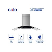 Campana Extractora Venus Classic Sole 90cm TURE84CO