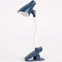 Lámpara de Escritorio LED Celeste Compacta y Moderna para Oficina y Estudio