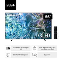 TV Samsung 55'' QLED 4K 55Q60D Tizen OS Smart TV (2024)