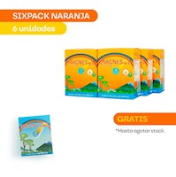 SIXPACK: MAGNESOL EFERVESCENTE NARANJA x 33 sobres