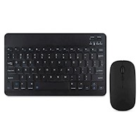 Teclado Bluetooth inalambrico + Mouse bluetooth inalambrico a juego de regalo