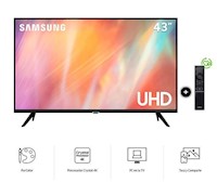 Televisor Samsung Smart TV 43" UHD 4K UN43AU7090GXPE