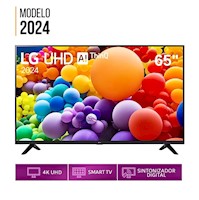 TV LG 65" UHD 4K Smart ThinQ AI Smart 65UT7300PSA