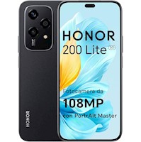Celular HONOR 200 Lite 5G 256GB 8GB - NEGRO