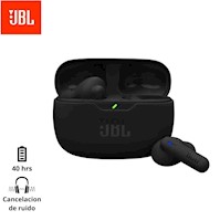 Audífonos Inalámbricos JBL Wave Beam 2 ANC - Negro