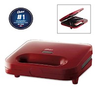 Sandwichera Eléctrica Oster CKSTSM2885R-053 - Rojo