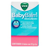 Vick Baby Balm 12g PackX6