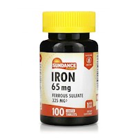 HIerro 65 mg (100 Tabletas) - Sundance