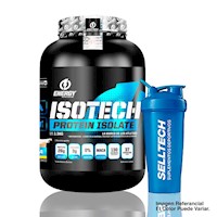 Proteína Energy Nutrition Isotech 1.3kg Vainilla + Shaker
