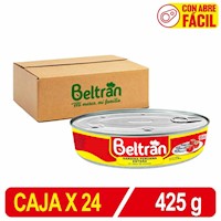 Oval Sardina Peruana Entera En S/Tomate Beltrán Caja 425Gr X 24 Uni.