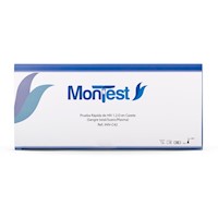 Prueba Rápida de HIV 1.2.O en Casete MONTEST CAJA 40 UND