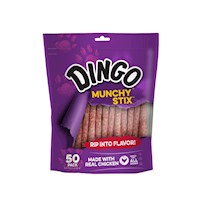 Snack para Perros Dingo Munchy Stix de Pollo x50 und