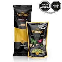 Pack Salsa Verde 390gr y Spaghetti Don Vittorio