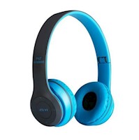 Audífono Inalámbrico BLUETOOTH WIRELESS 5.0 BLUE