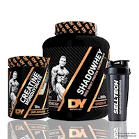 Pack DY Shadow Whey 2kg Chocolate + Creatina 300gr + Shaker