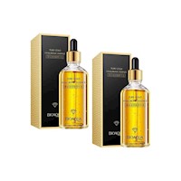 Serum Facial Bioaqua Esencia Hialurónica De Oro 24K x 2 Unids (100 Ml)