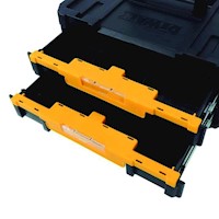 Organizador de Herramientas y Accesorios Tstak 2 Cajones Dewalt DWST17804