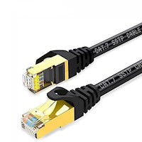 CABLE DE RED CAT 7 NETCOM RJ45 10 GBPS PATCH CORD CAT 7 100% cobre DE 80 METROS