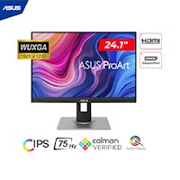 MONITOR ASUS PROART 24'' IPS 1920x1200 DISPLAYWUXGA SRGB HDMI