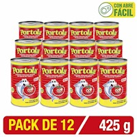 Tall Sardina Peruana Entera En S/Tomate Portola Caja 425Gr X 12 Uni.