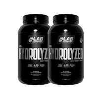 Pack 02 Proteina Hidrolizada 100% HYDROLYZED Cookies and Cream 2LB