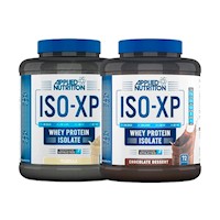 Pack 02 Proteínas Applied Nutrition ISO-XP 1.8 kg Chocolate y Vainilla