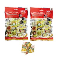 Pack 2u Caramelos Duro Surtido Durian. Cafe. Coco 300gr