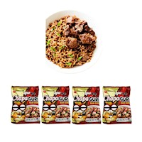 Pack 4u Fideos Ramen Sabor Chapaguri 140gr