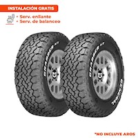 Pack de 2 Llantas Para Camioneta GENERAL TIRE GRABBER A/TX LT245/75R16 120/116R