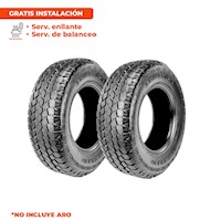 Pack de 2 Llantas P255/70R18 PRIMEWELL VALERA AT 112T BL 4PR TL