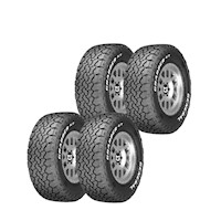 Pack 4x3 LT245/75R16 GENERAL TIRE GRABBER A/TX 120/116R
