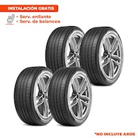 Pack de 4 Llantas 225/55R17 TECNICA QUATTRO GT