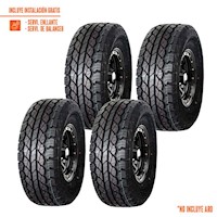 Pack de 4 Llantas LT265/70R17 RYDANZ RAPTOR R09 121/118S