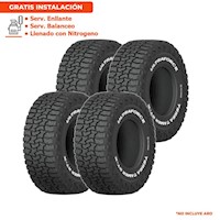 Pack de 4 Llantas LT245/75R16 ULTRAFORCE TERRA TAMER RT-X 120/116Q