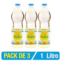 Aceite De Soya Belini 1 Lt PACK X 3 Uni