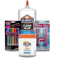 Pack Elmers Glitter Gue Clear