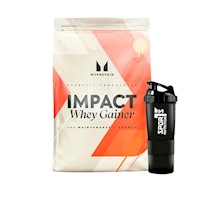 Ganador de peso Myprotein Impact Whey Gainer 2.5 kg Vainilla + SmartShaker