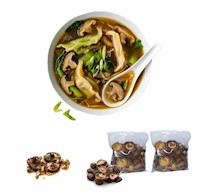 Pack Hongos Japones Shiitake Tou Ku Shitake Mushroom 200gr