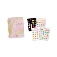 Pack Ingenial Lula: Cuaderno + set de stickers