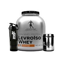Pack Kevin Levrone Levroiso Whey 2kg+Creatina 300gr+Smart Shaker