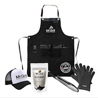 Mr. Grill - Pack Parrillero Black