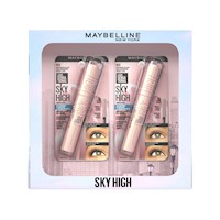 SET MAYBELLINE MÁSCARA SKY HIGH A PRUEBA DE AGUA X2