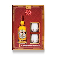 Pack Whisky Chivas Regal 12 años 700 ml + 2 Vasos