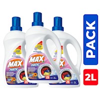 Pack Detergente Liquido Matic Max De Daryza