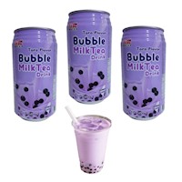 Pack x3 Bebidas Te Burbuja De Leche Con Sabor a Taro 3u Rico