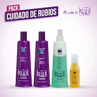 Kuul Pack Cuidado de Cabello Rubio
