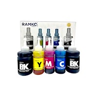 Pack de tinta compatible RAMKO 644 + 1 tinta bk de obsequio